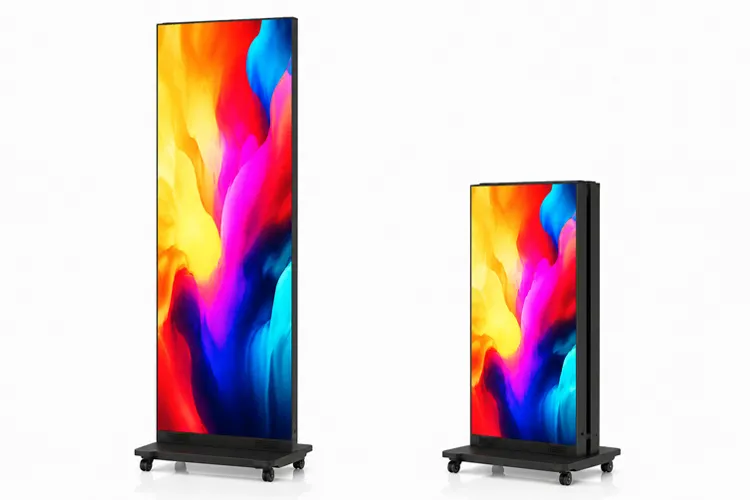 Meiyad Free-Standing Bi-fold LED Poster